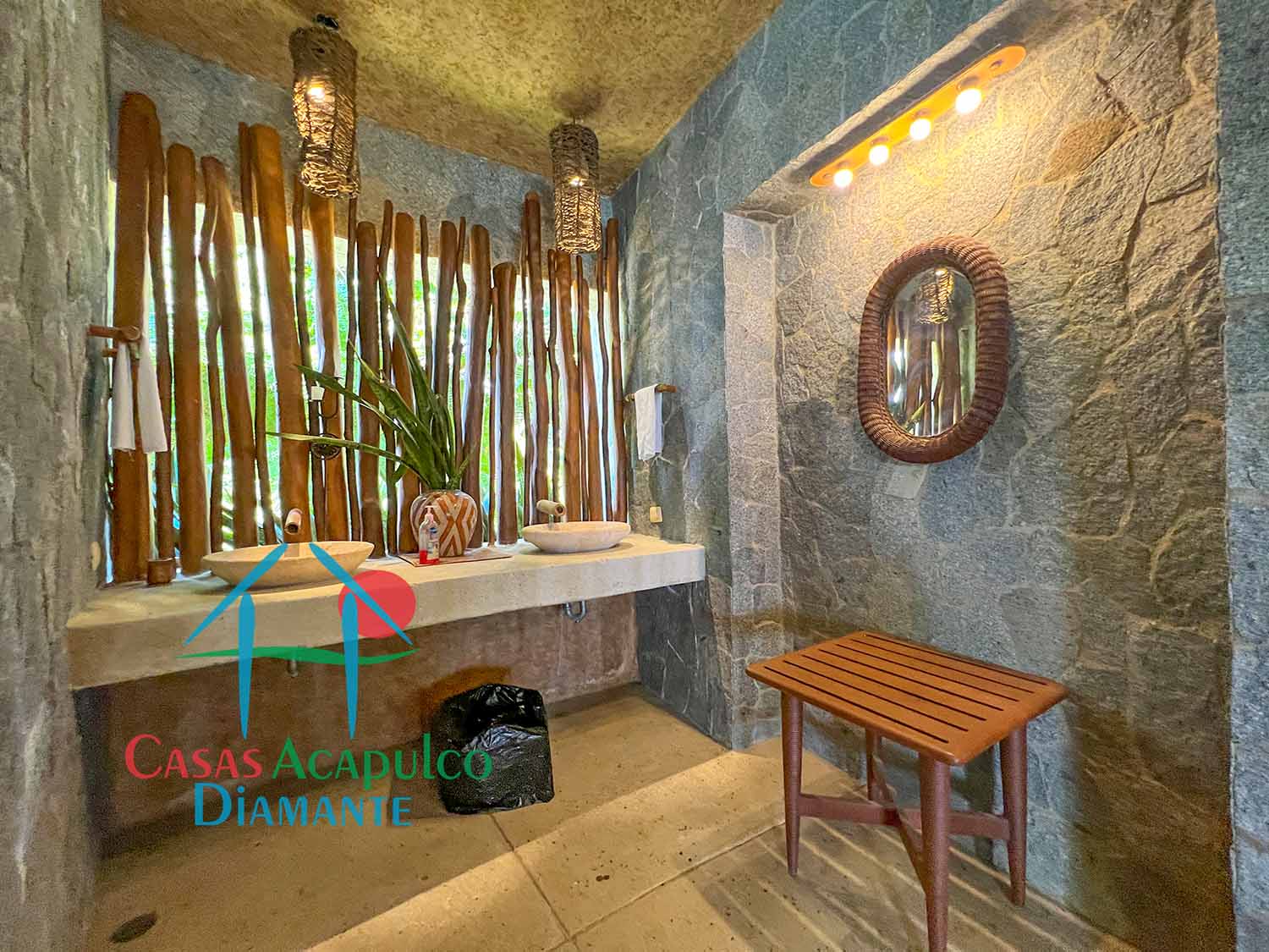 Casa Los Cocoteros - Baños en estancia 3